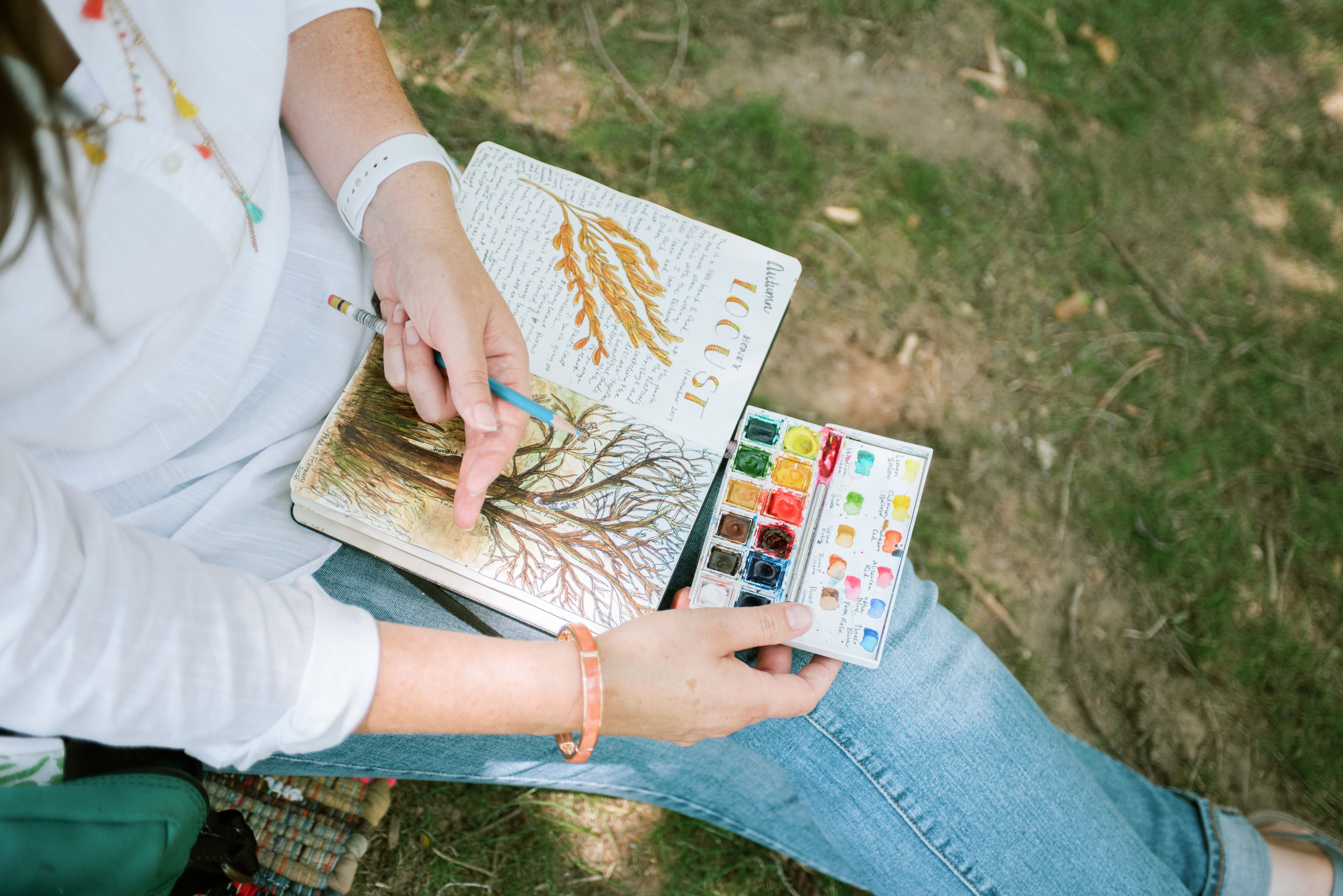 Nature Journaling for Beginners Supply List - Lily & Thistle