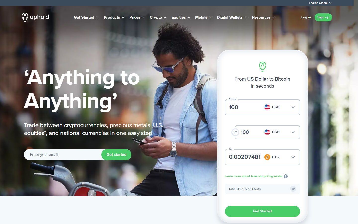 uphold login 