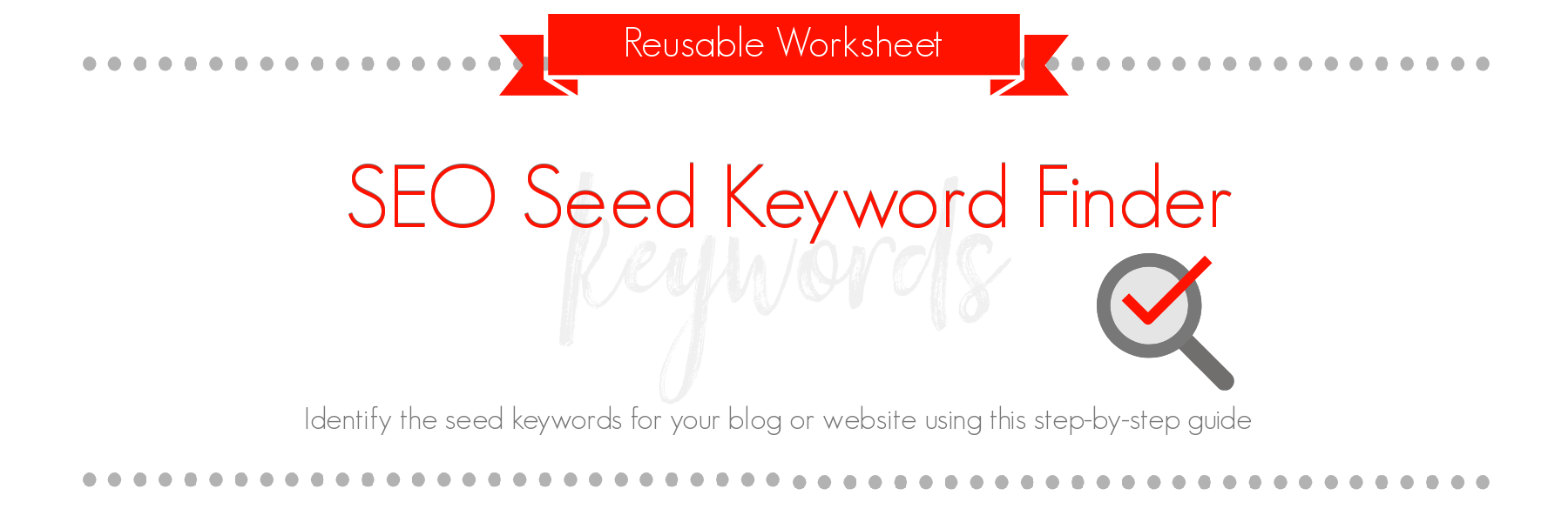 SEO Seed Keyword Finder