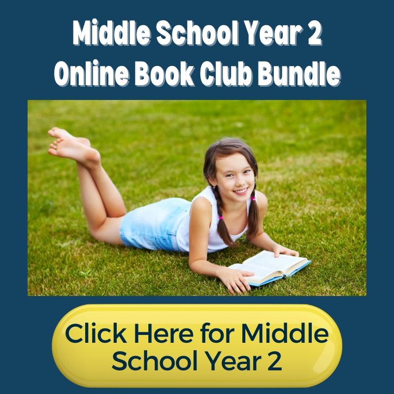 Middle School Year 2 Online Book Club Bundle