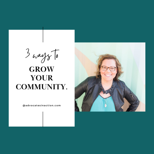 3 Ways to Grow Your Community 