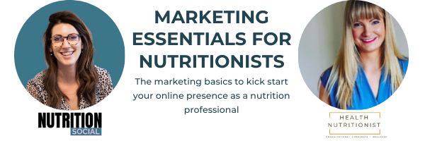 Marketing essentials for nutritionists