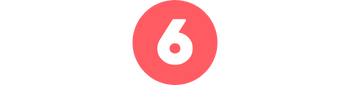red number 6 icon