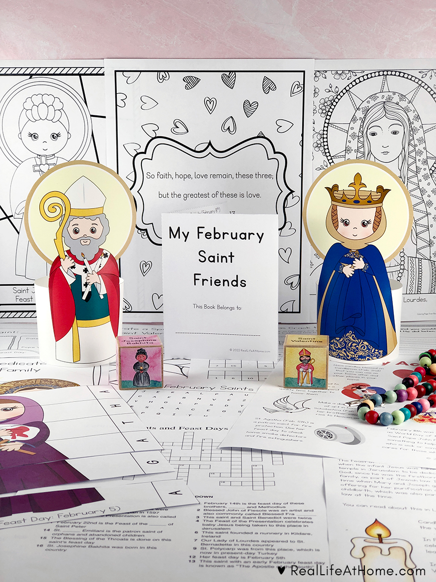 Catholic Icing Monthly Pack Kids Printables