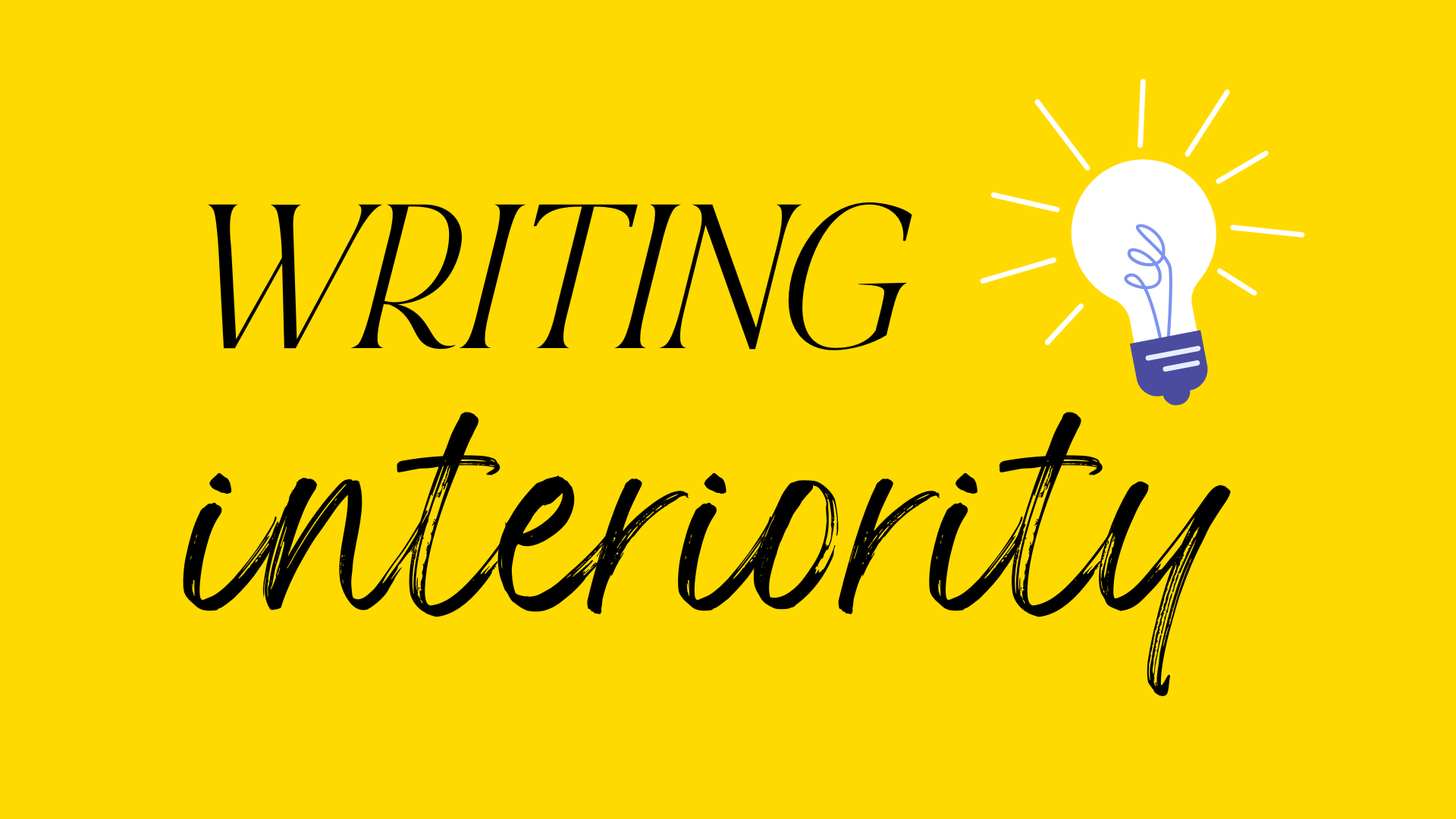 Writing Interiority