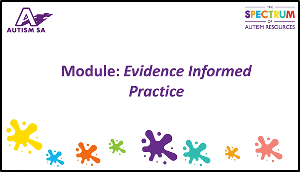 Evidence Informed Practice Autism Sa 4187