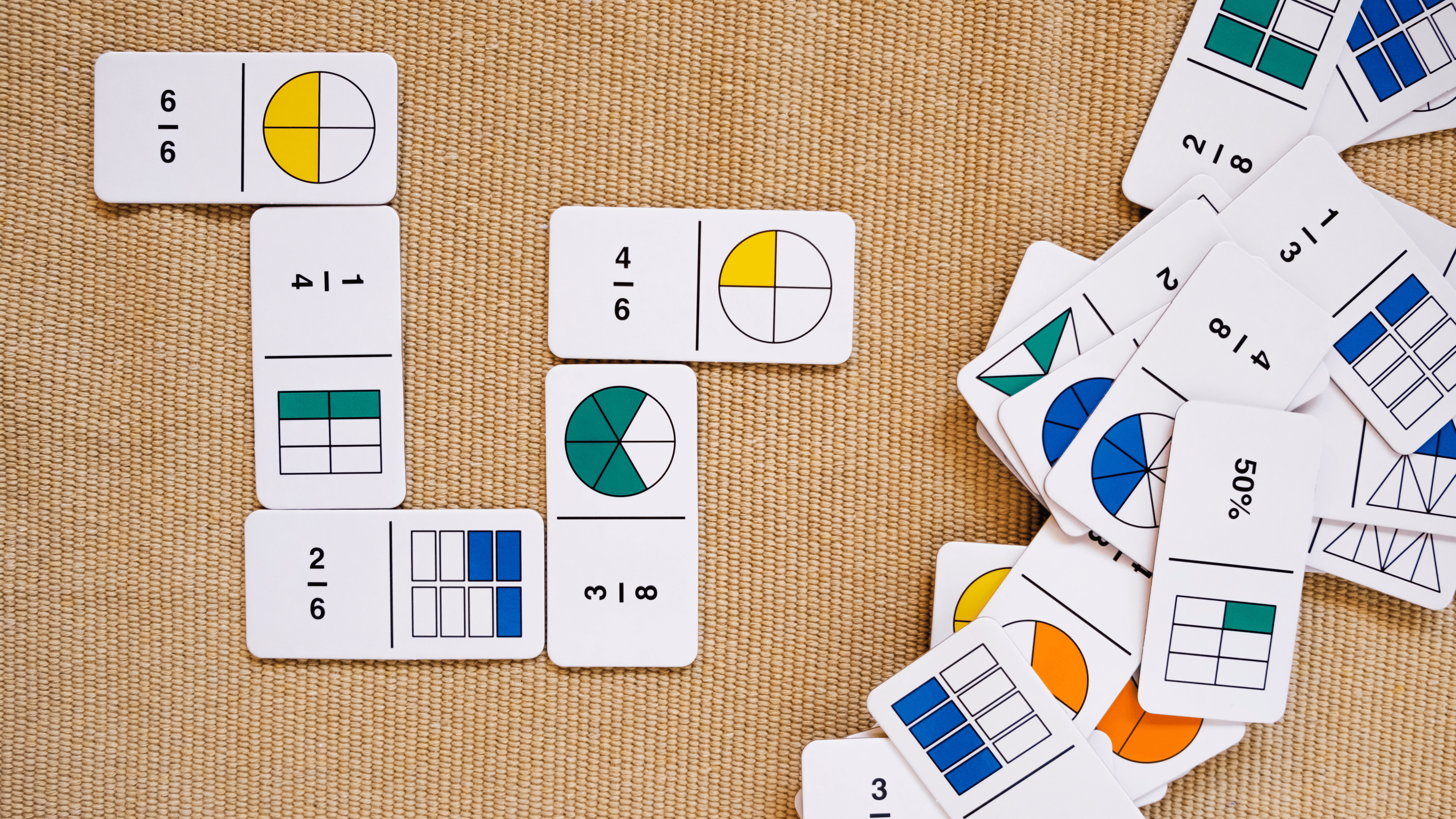 fraction dominoes 