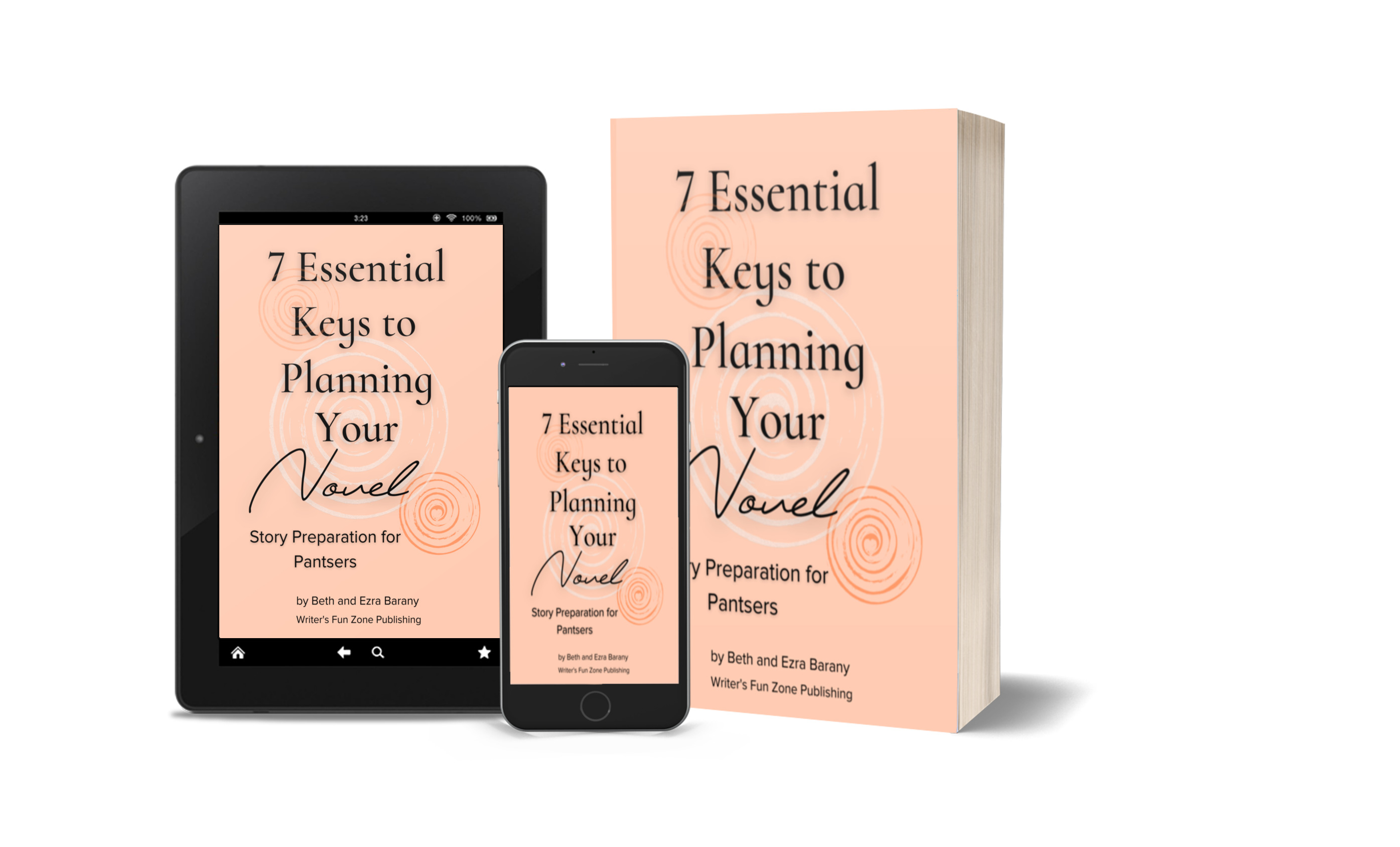 covers of 7 Essential Keys to Planning Your Novel 