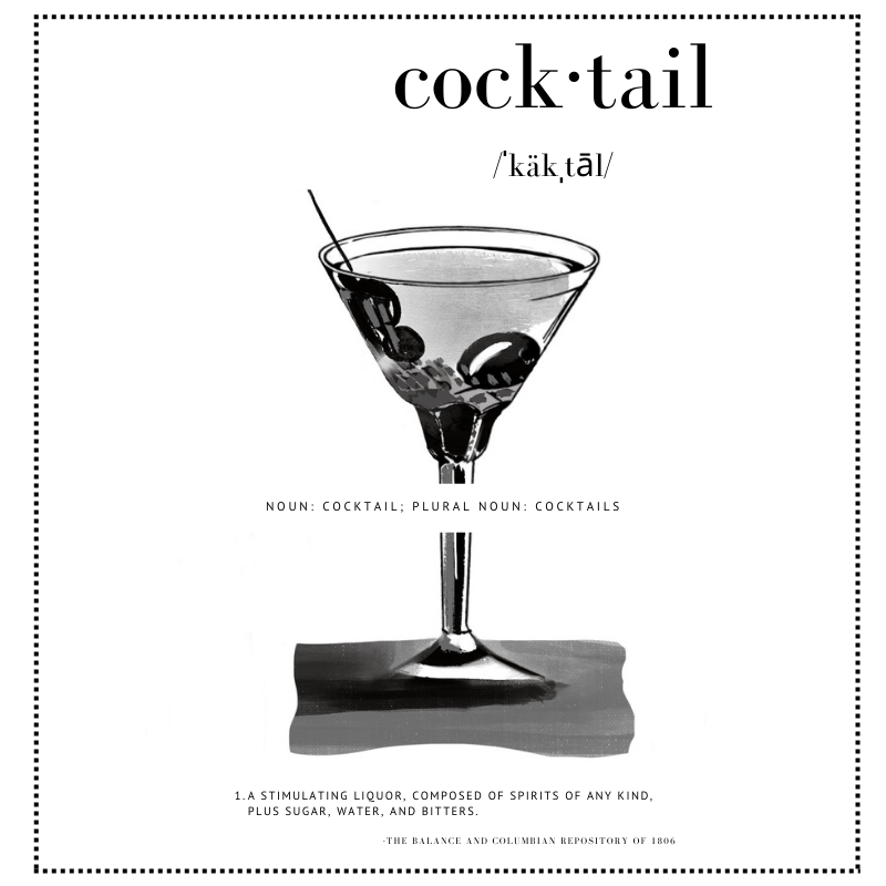 A Cocktail Glossary by Travel and Culture Salon