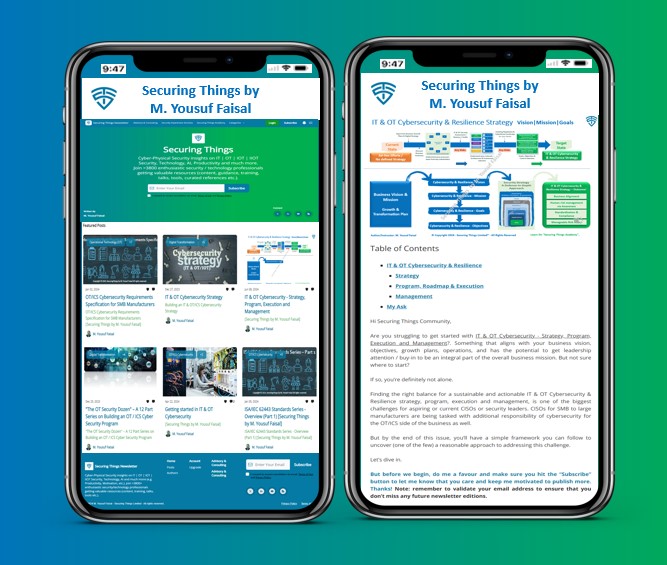Securing Things by M. Yousuf Faisal - Newsletter