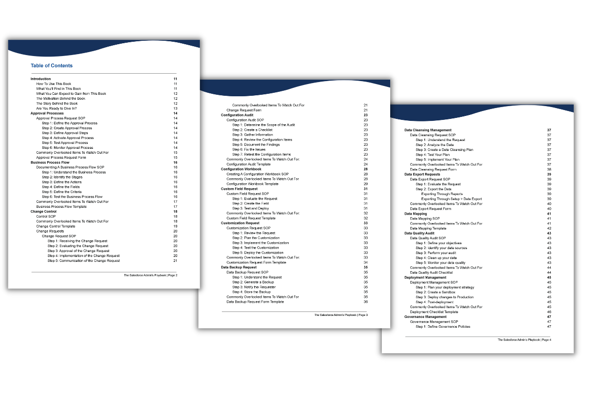 Ebook SalesForce Admin