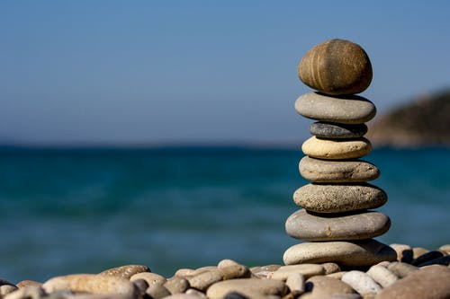 Stacked rocks