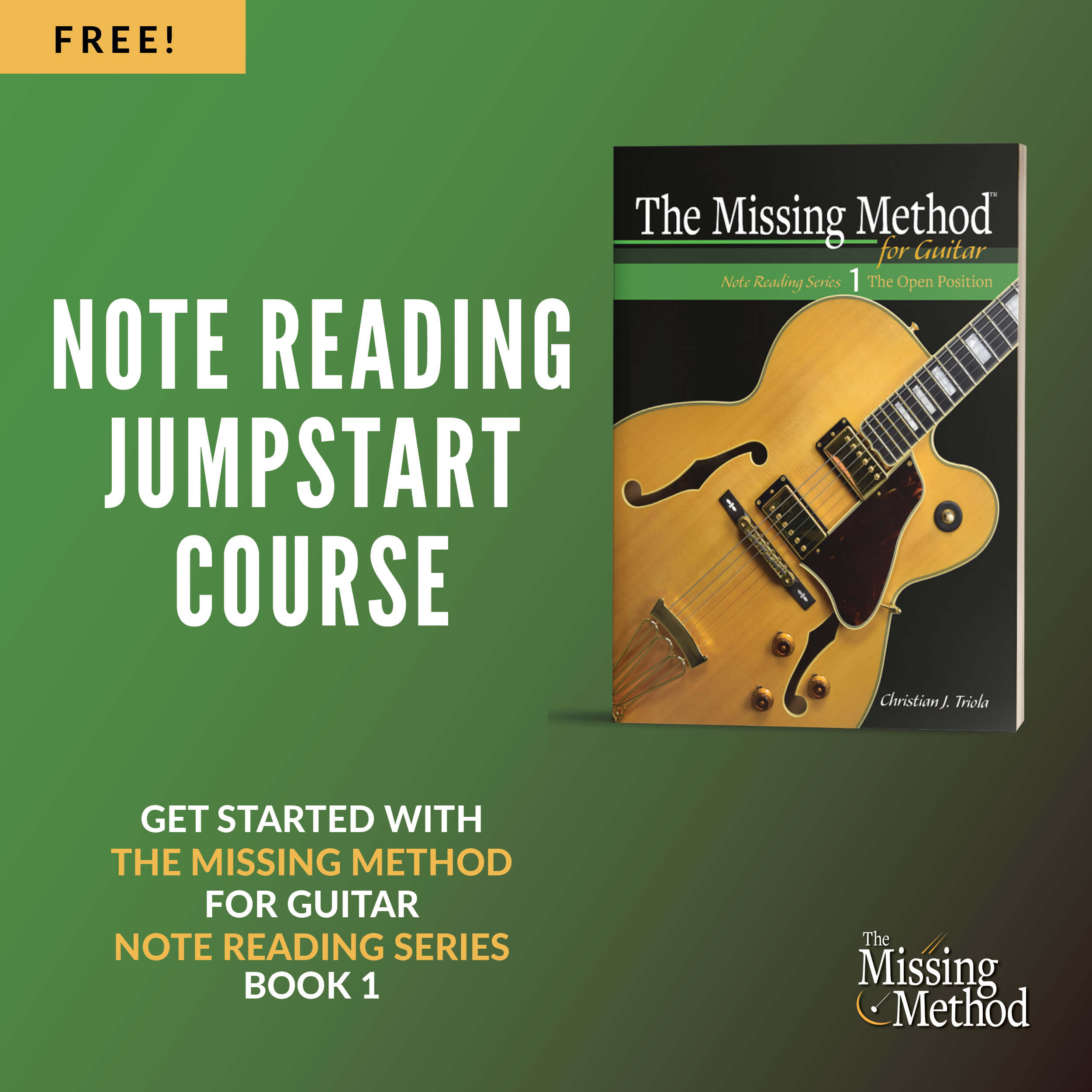 Guitar Note Reading Jumpstart Course