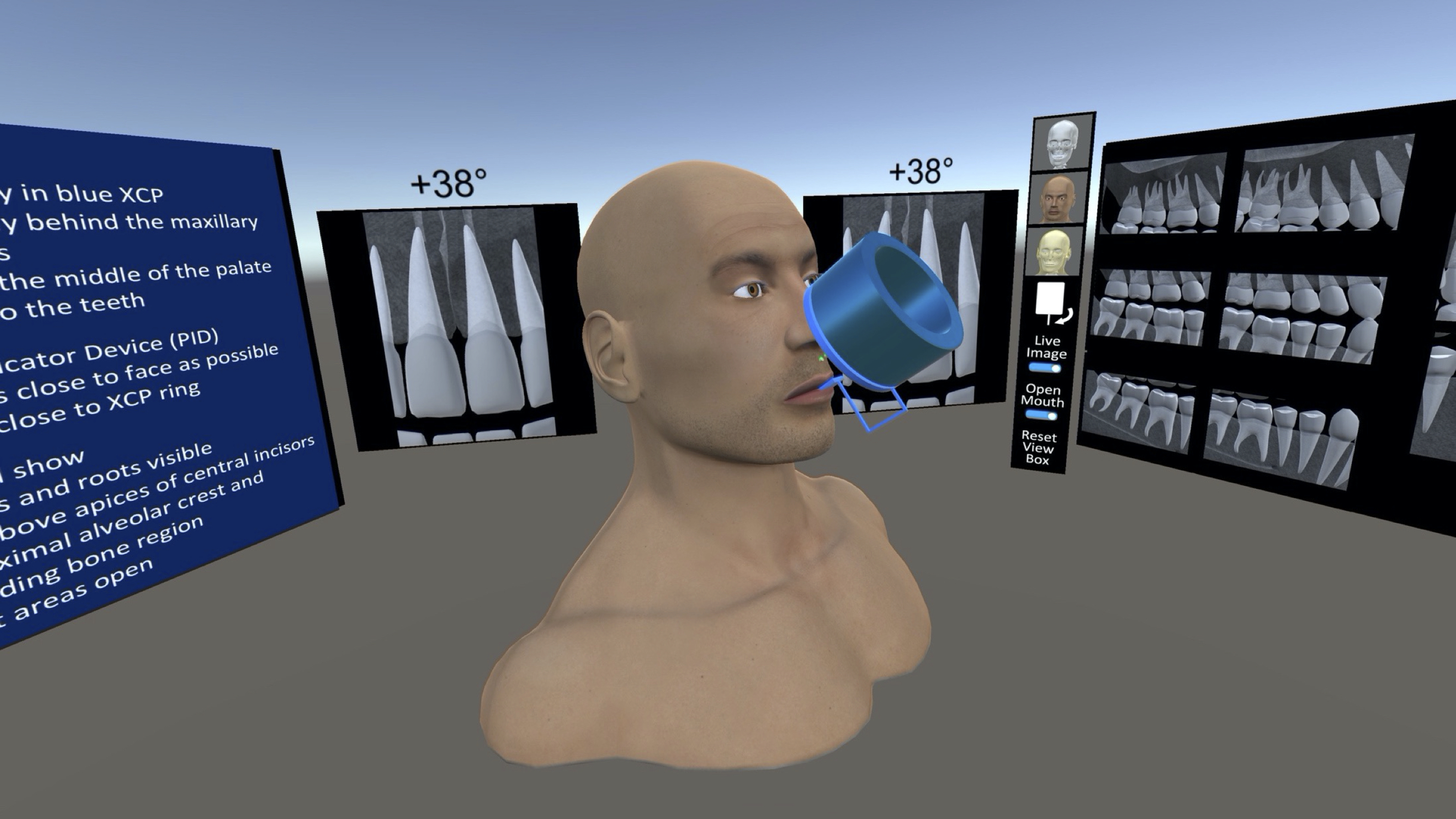 VR Dental Radiology Simulator