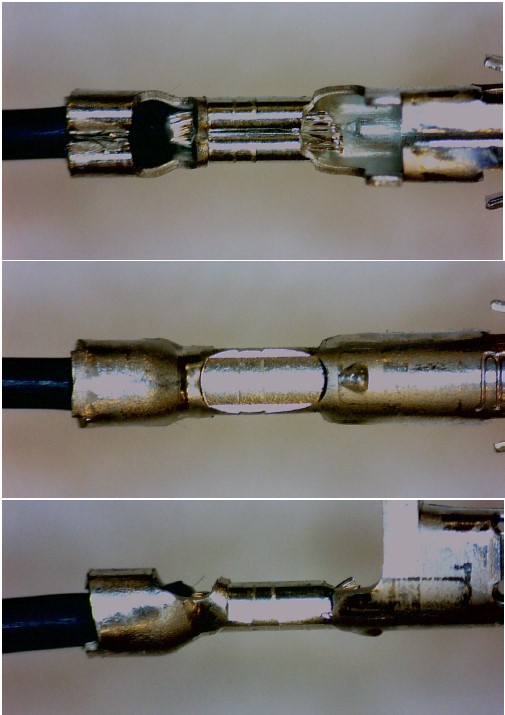 Mecal-crimp-applicator-for-crimping-electrical-terminals-onto-wire