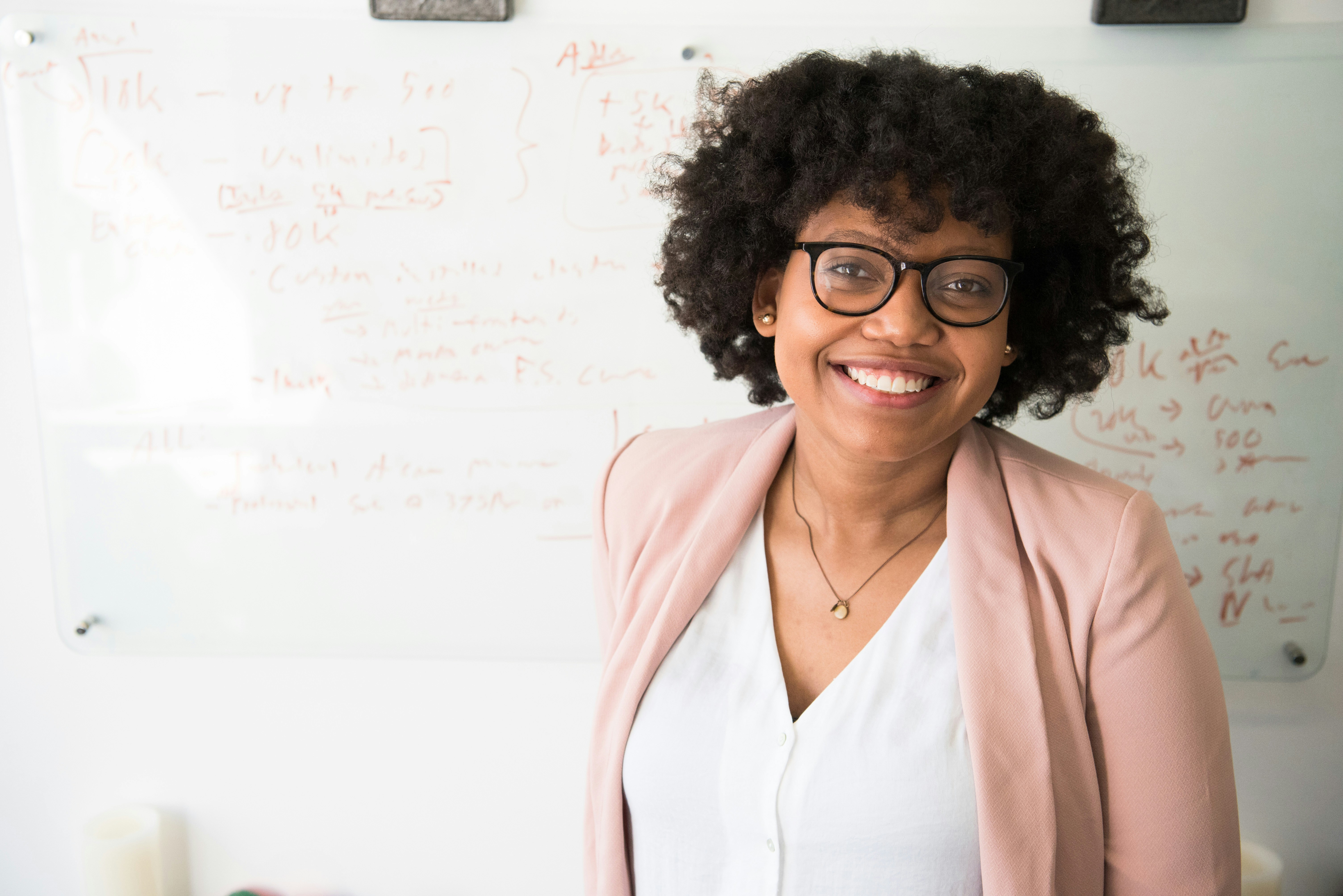 Confident professional woman