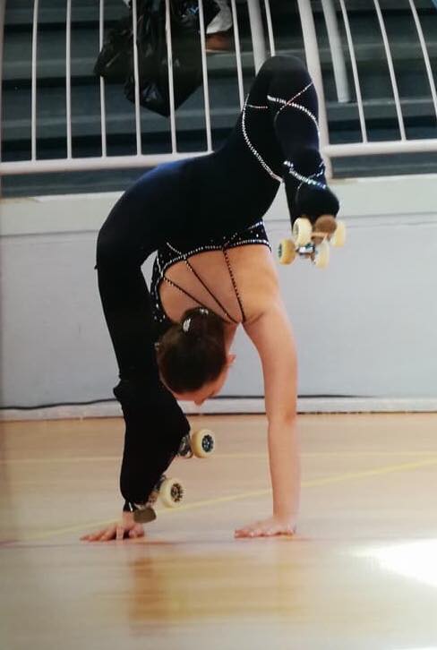 Photo figure gymnastique