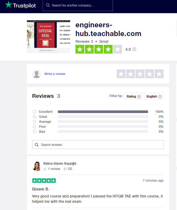 https://uk.trustpilot.com/review/engineers-hub.teachable.com