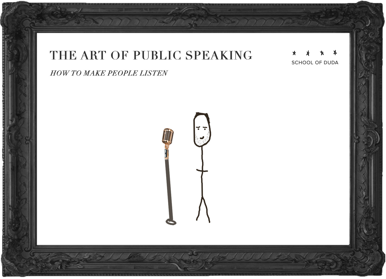 THE ART OF PUBLIC SPEAKING - English Course
