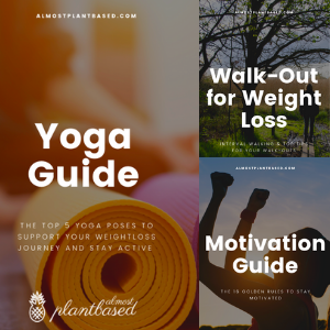 3 exercise guides such as the yoga guide, walk out for weight loss and the motivation guide