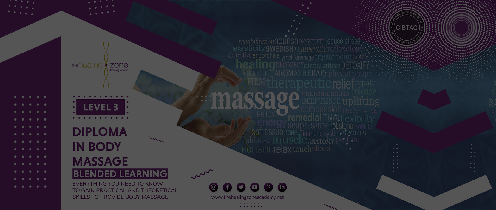 Diploma In Massage Cibtac And Or Itec The Healing Zone Training