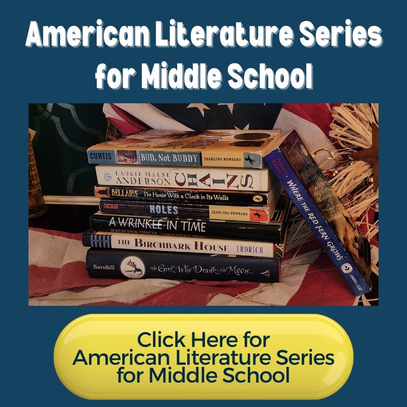 American Literature Series for Middle School Online Book Club Bundle