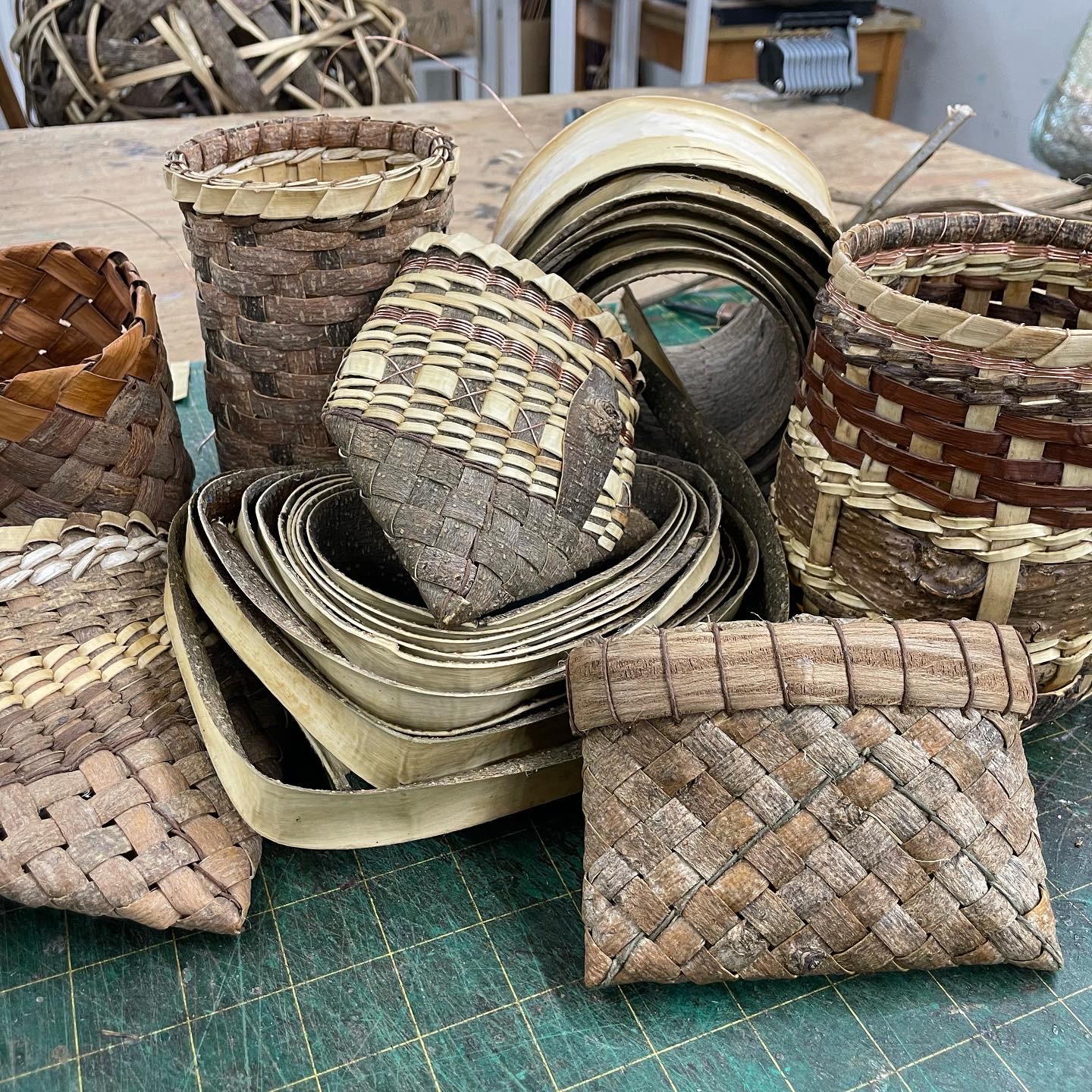 Twining and Twill Basket Weaving Kit