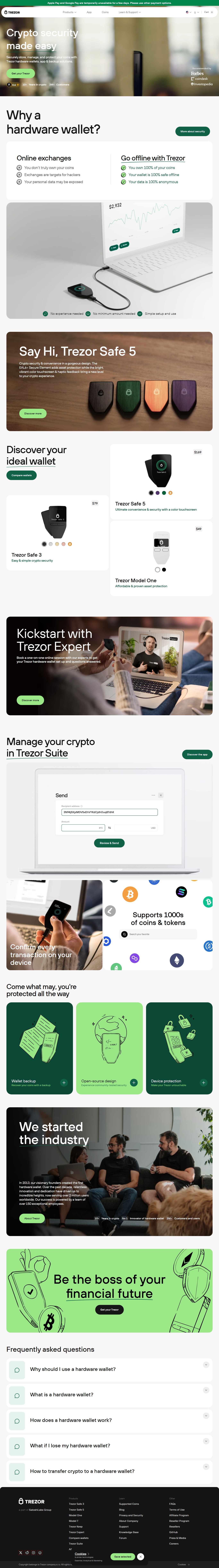 Trezor Bridge Introducing The New Trezor App Webs Bridge Trezor C