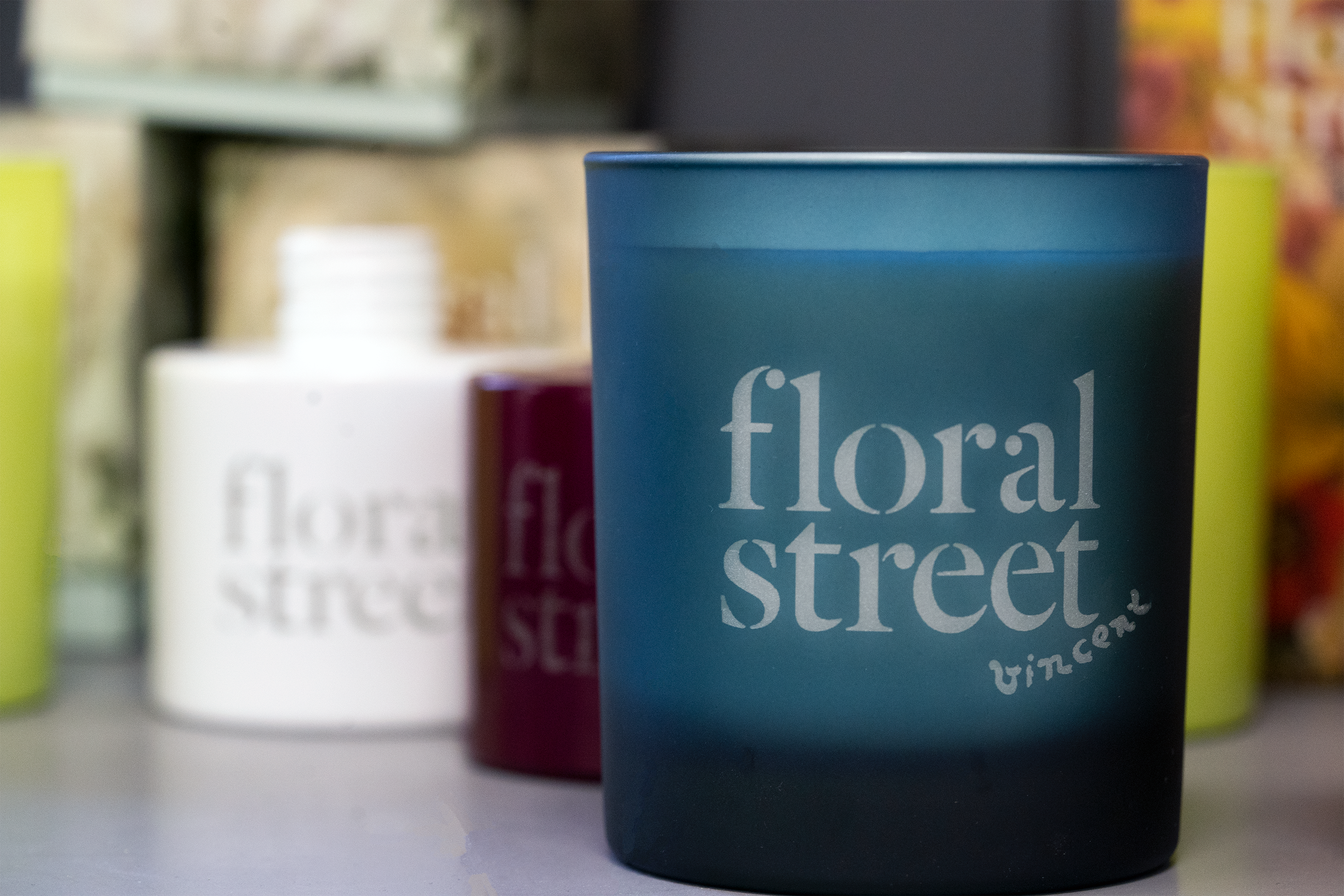 Floral Street candles and diffusers