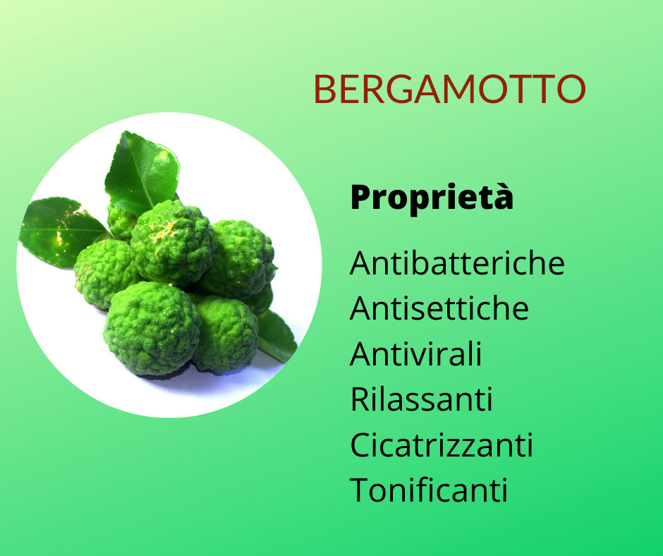 olio essenziale bergamotto