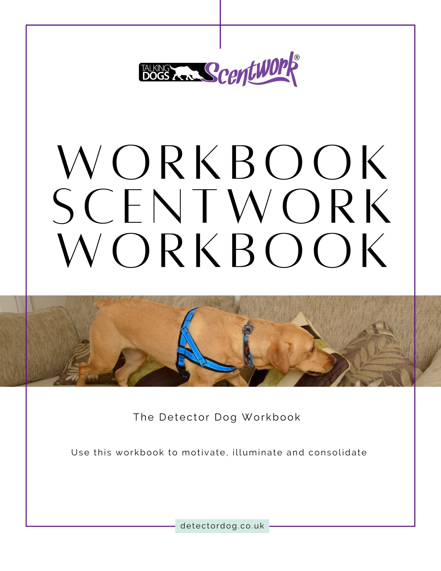 scentwork workbook cover