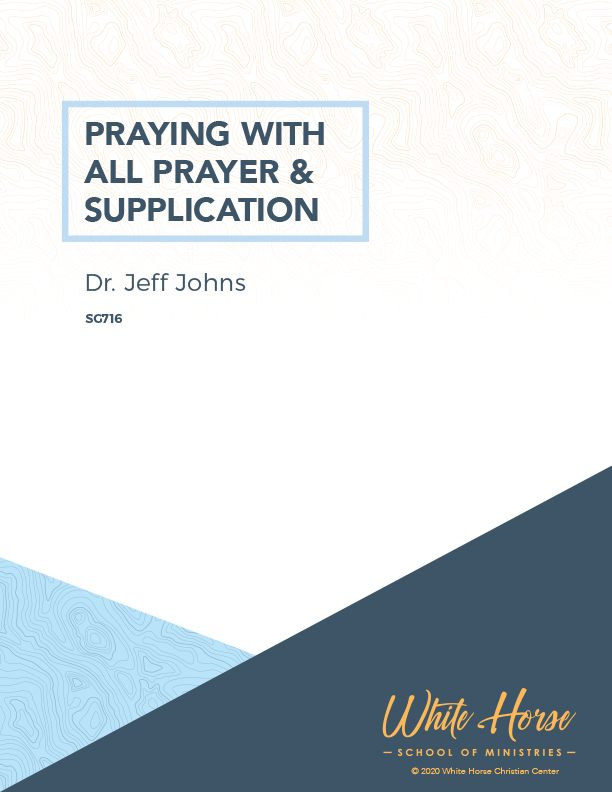 Praying with All Prayer and Supplication - Course Cover