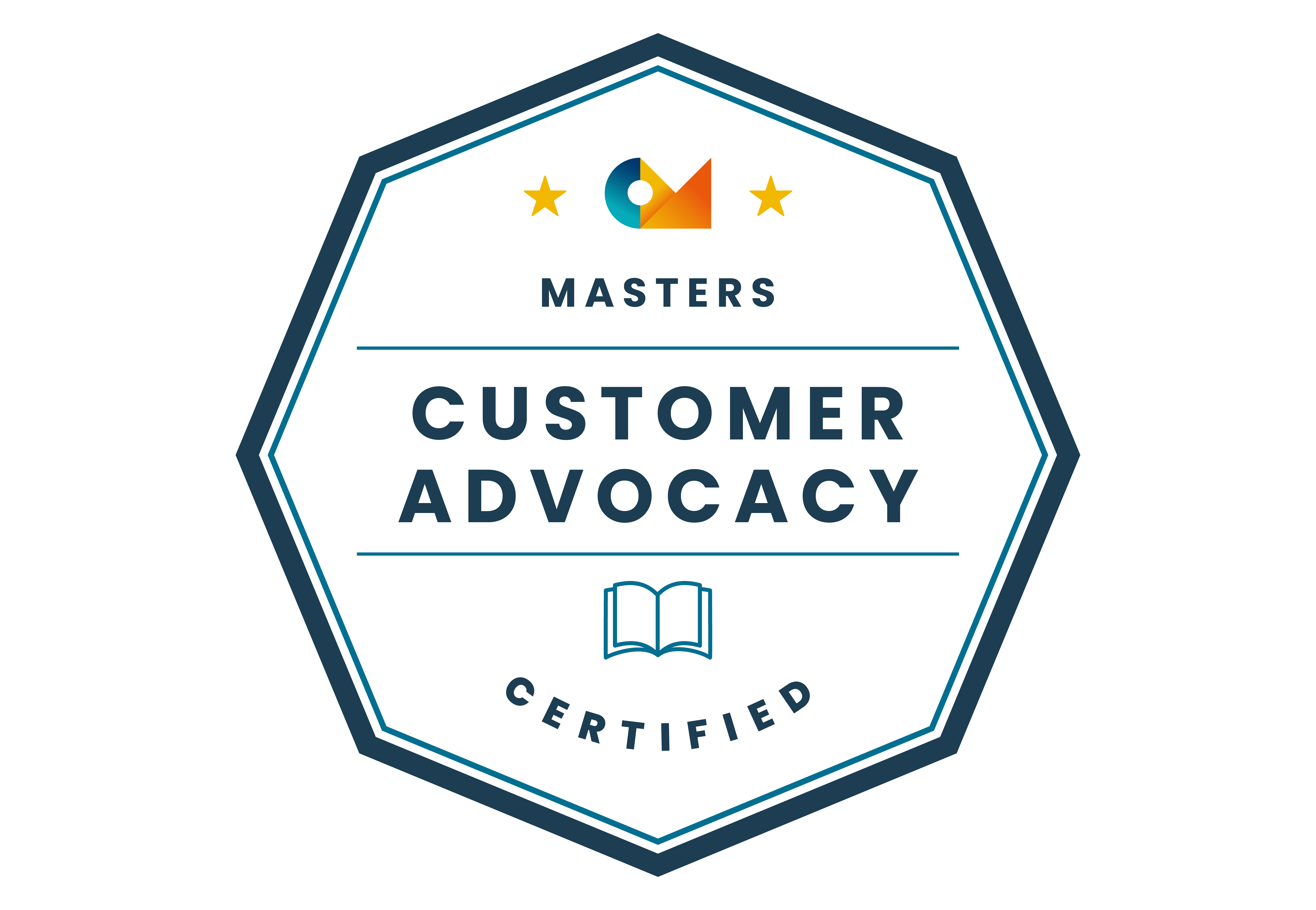 Customer Advocacy Certified | Masters badge