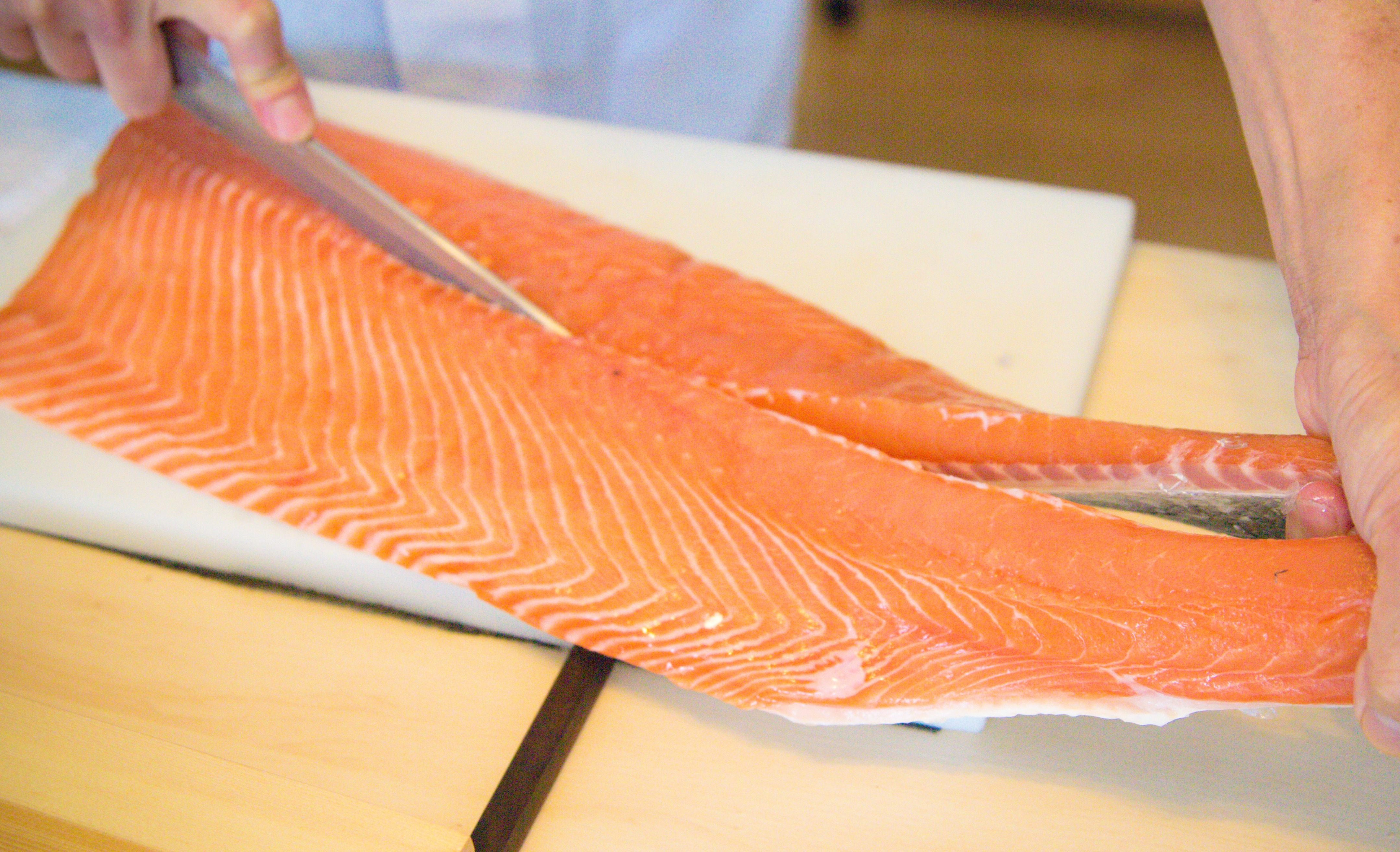How to buy, store, fillet  prepare salmon  tuna 