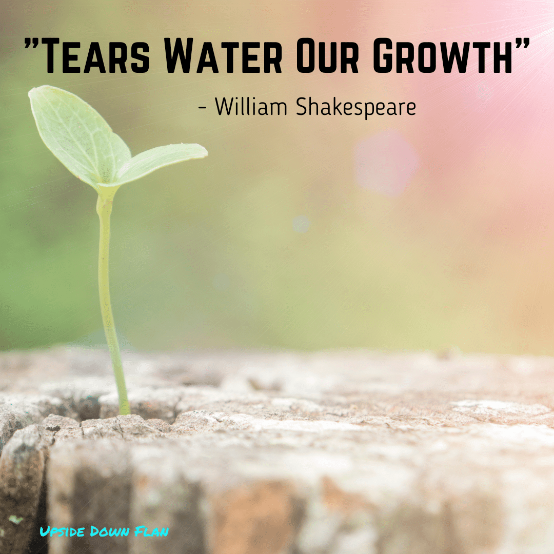 Tears Water Our Growth