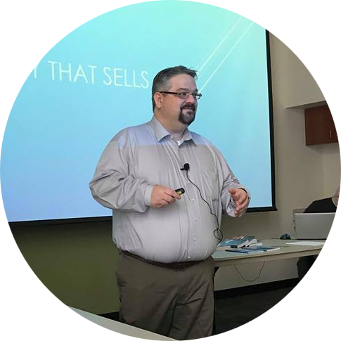 Weston Kincade Presenting at Cuyahoga Library