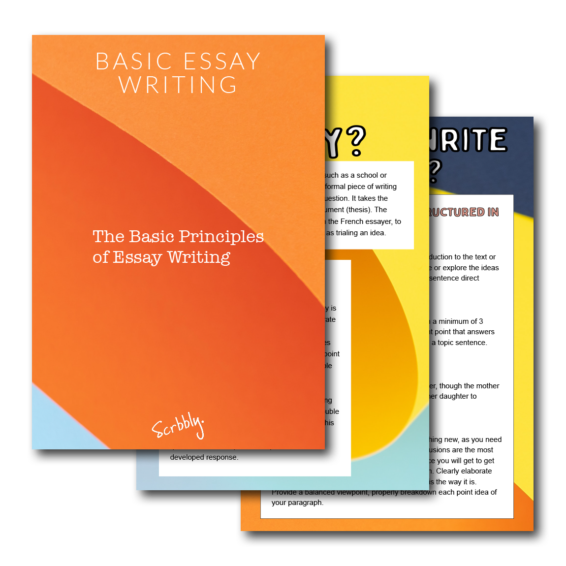 academic essay writing course