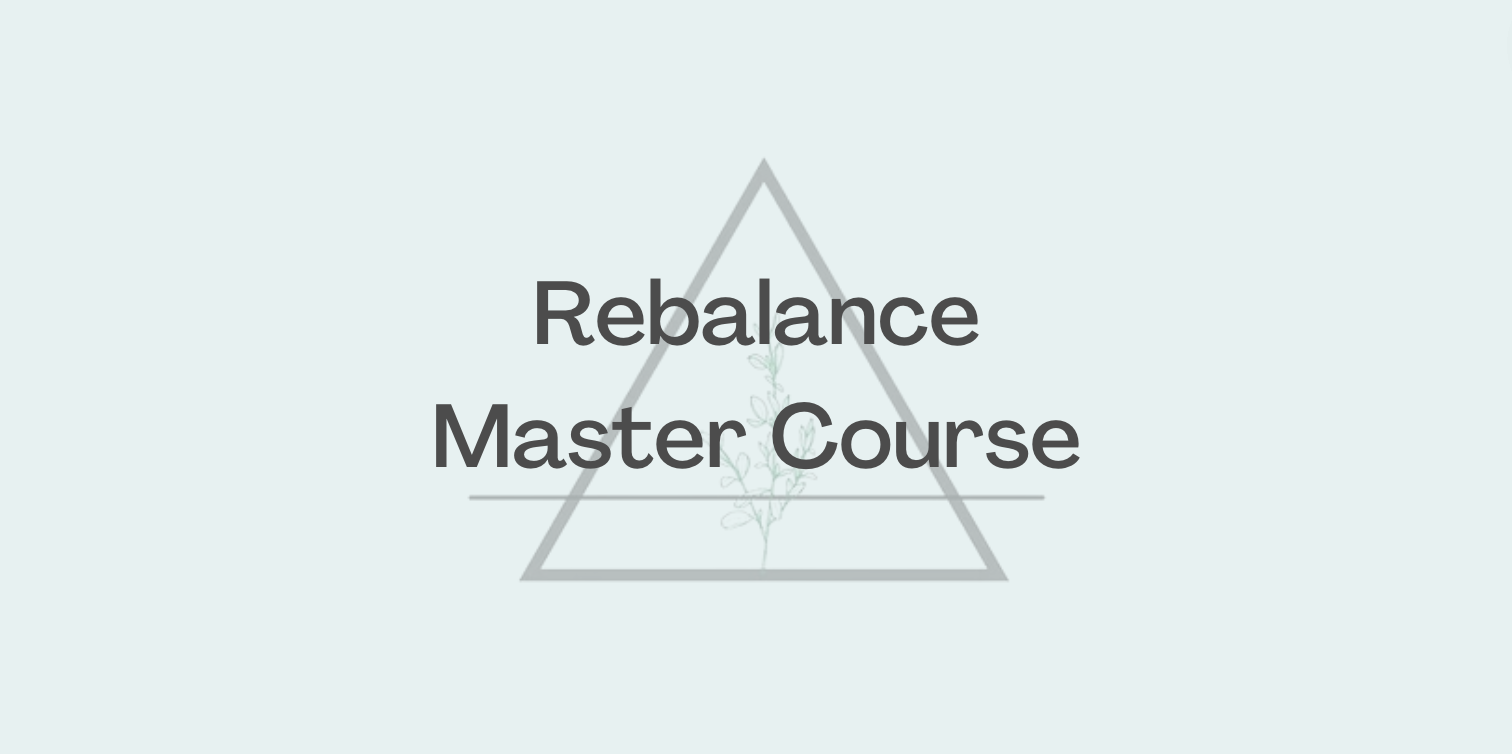 Rebalance Master Course