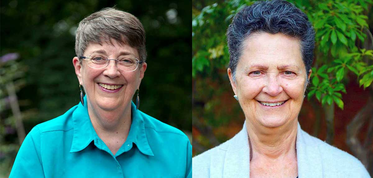 Edna Brandt and Margaret Olmstead