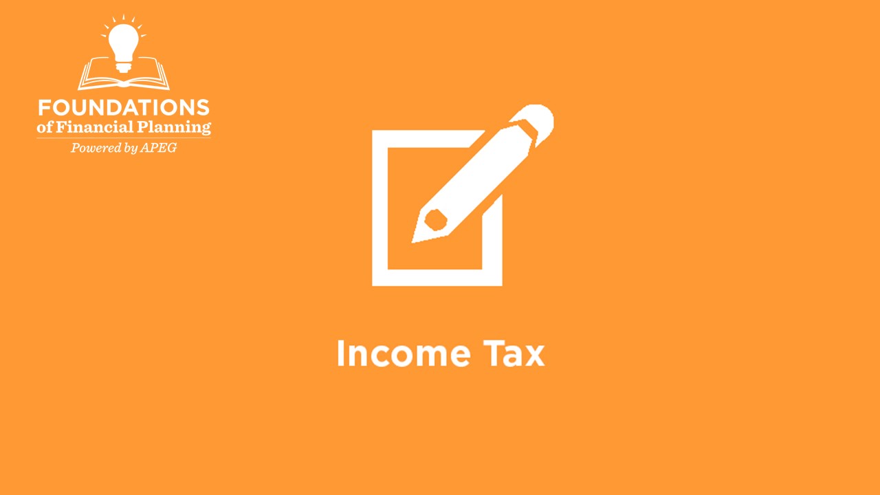 APEG Income Tax Single Topic