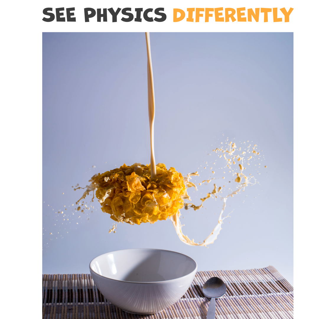 Rolling ball representing visual, animation-driven physics learning