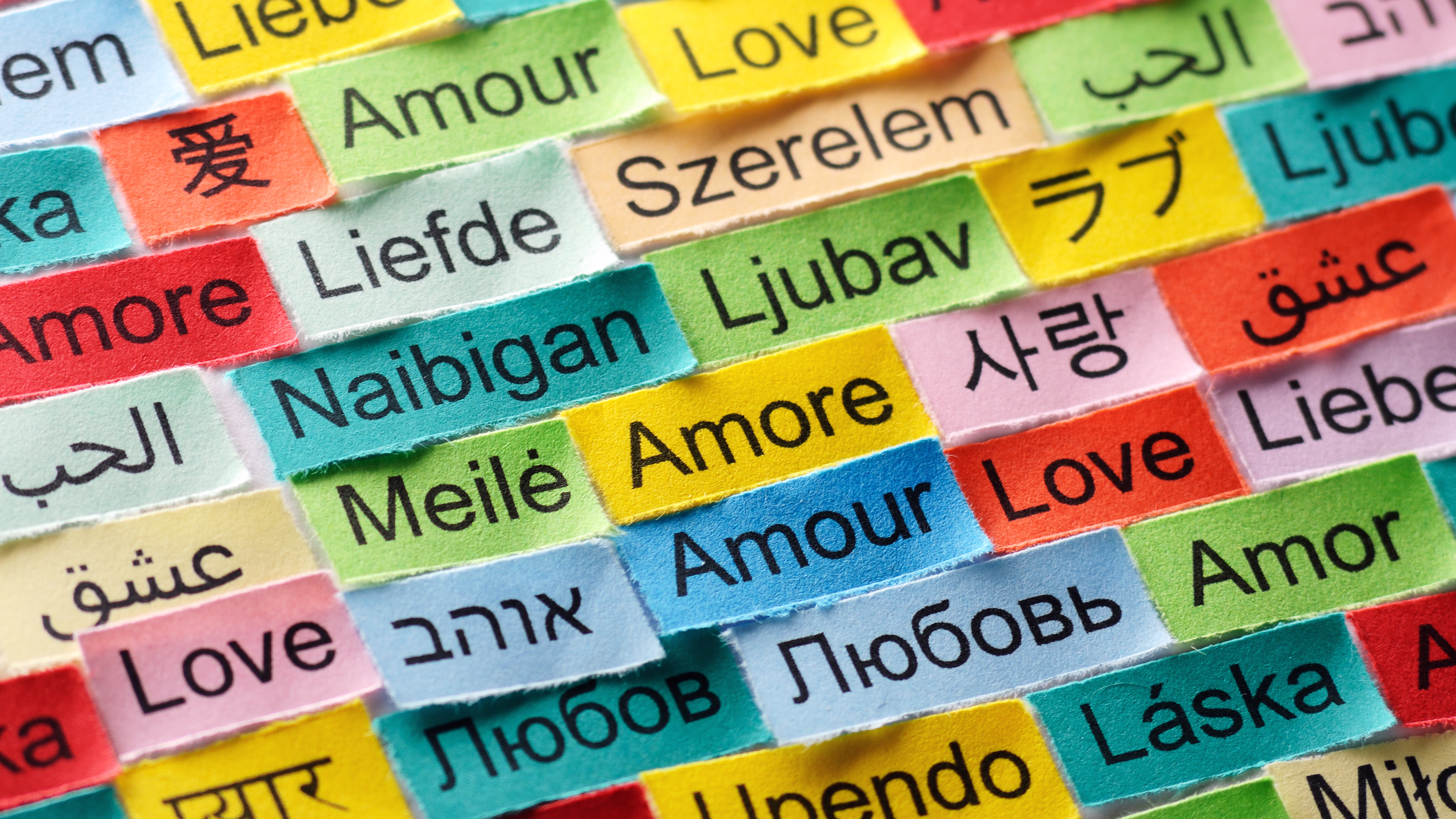 love in many languages