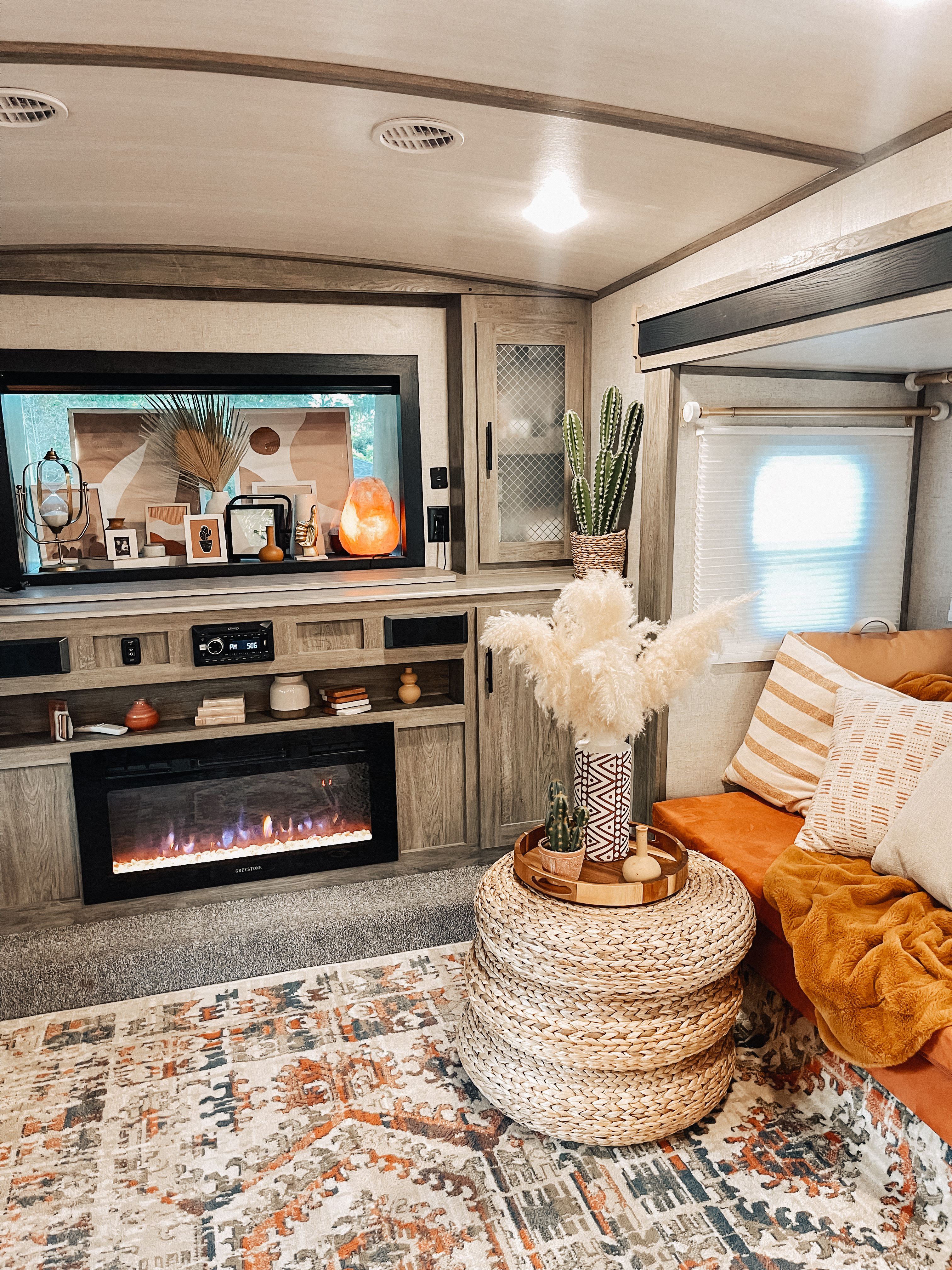 Boho RV Living Rooom