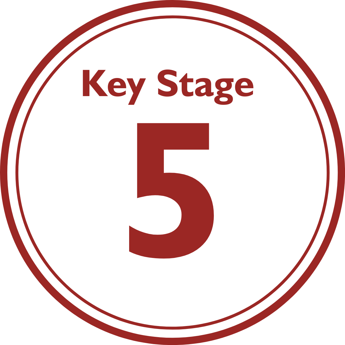 Key Stage 5 in a circle