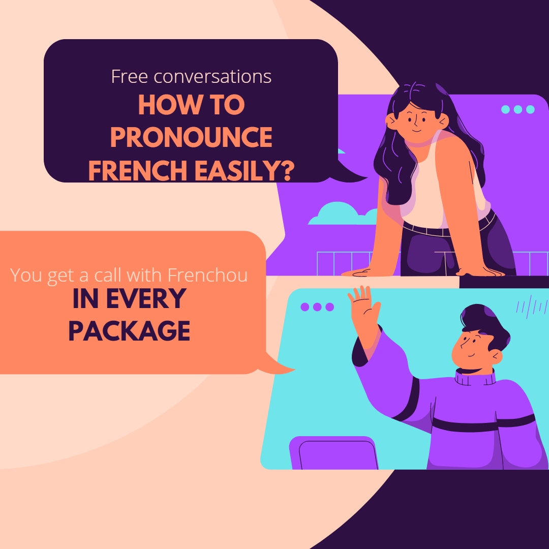 French pronunciation - how to pronounce French? Free French pronunciation courses with a teacher!