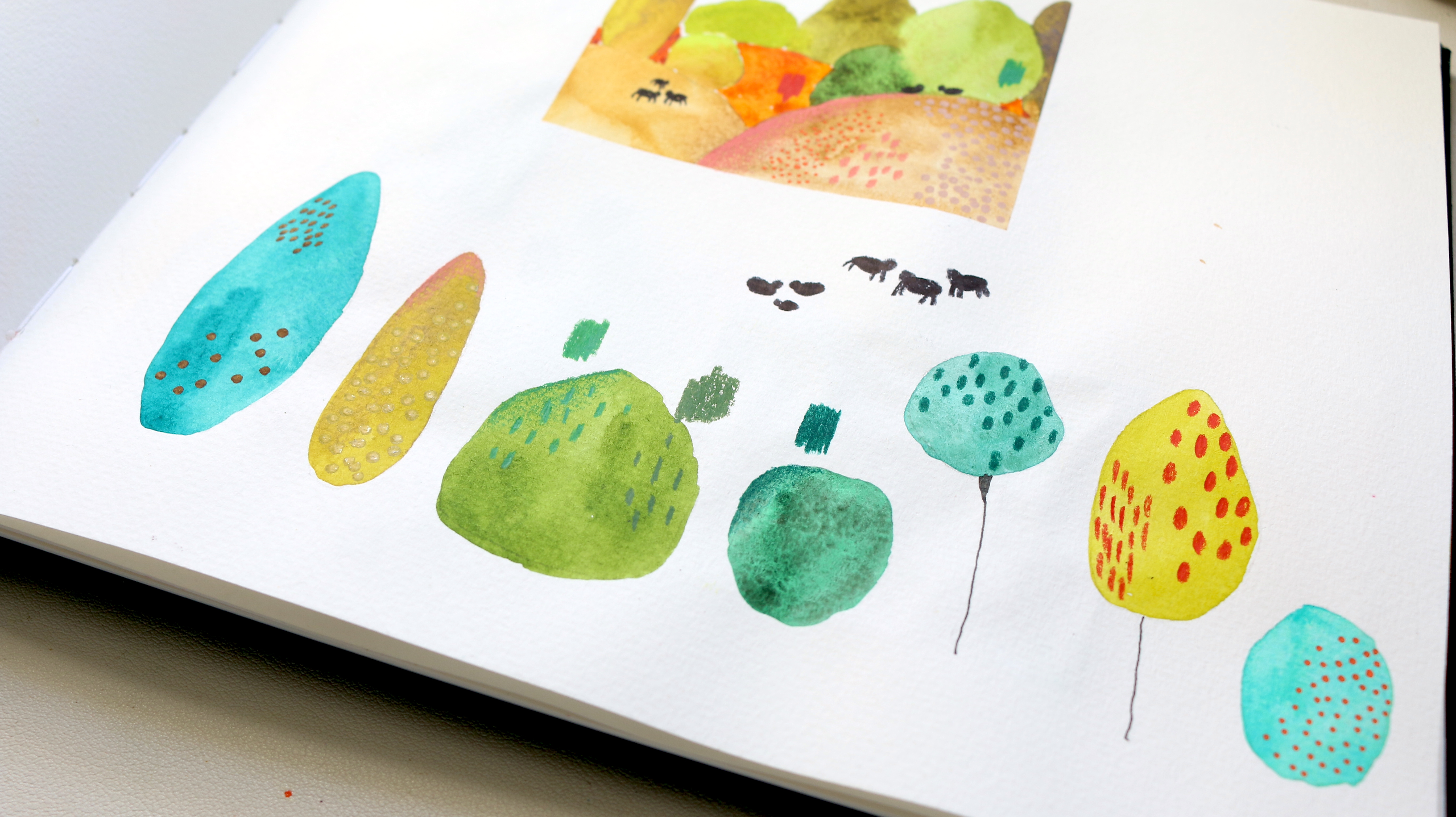 creative warm up