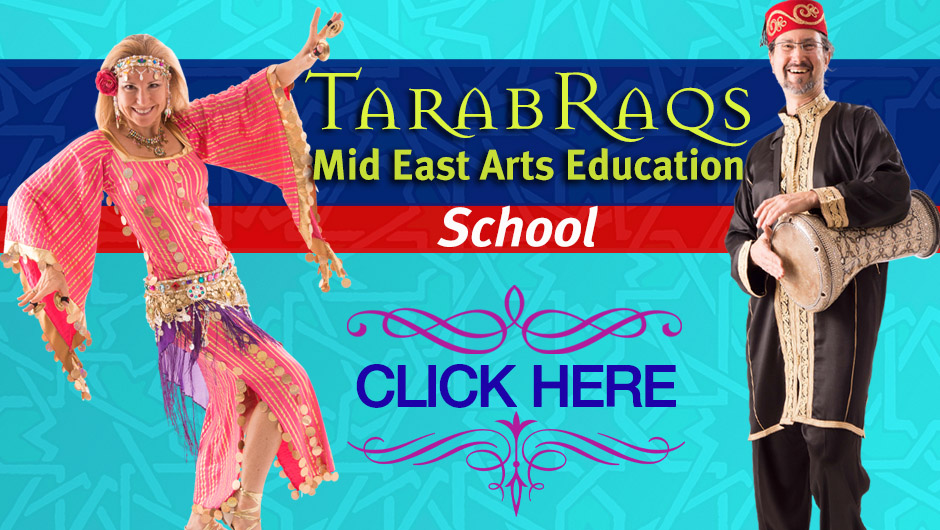 Jensuya & Robert Peak of TarabRaqs Mid East Arts Education Virtual School