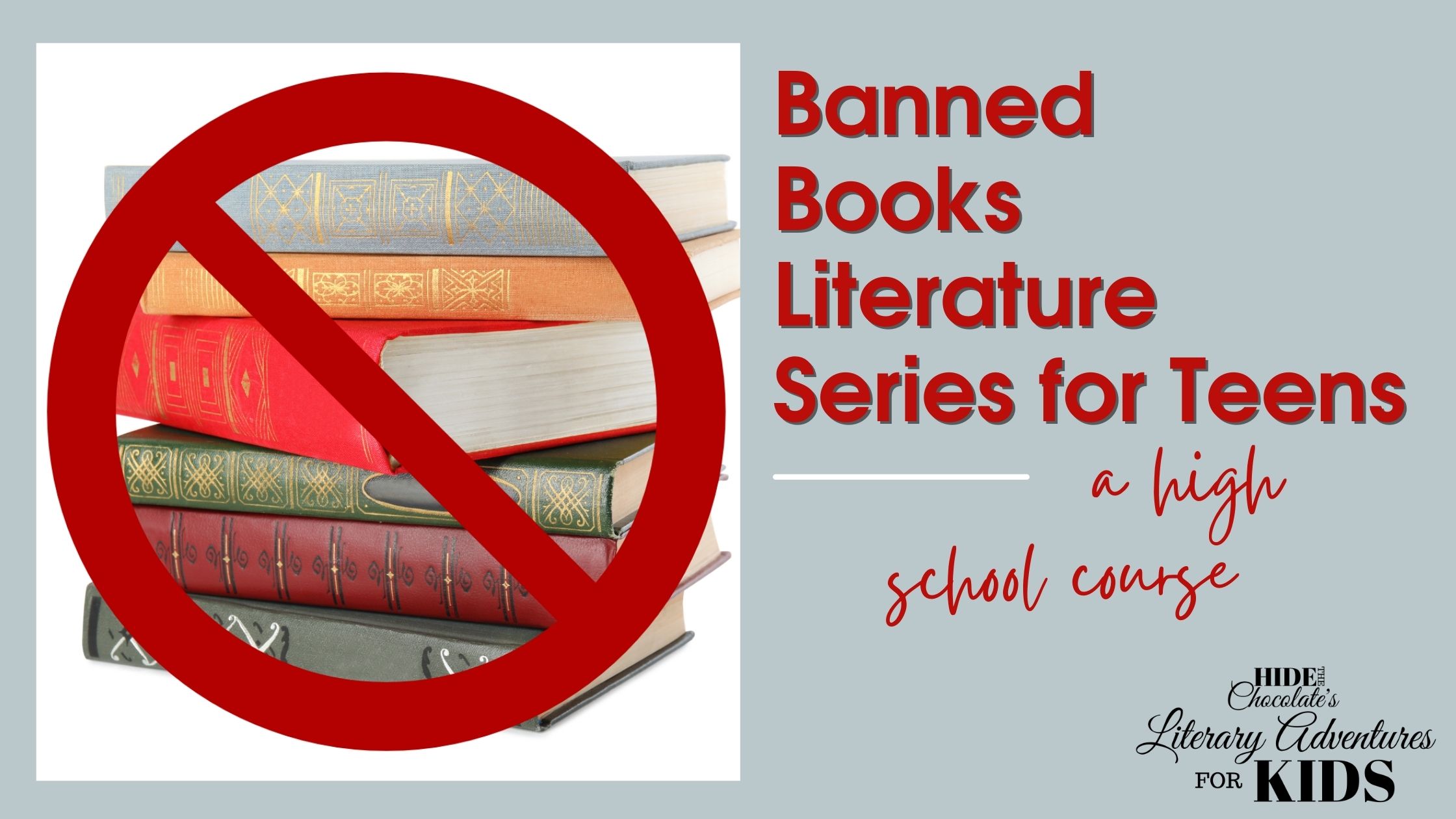 Banned Books Literature Series for Teens
