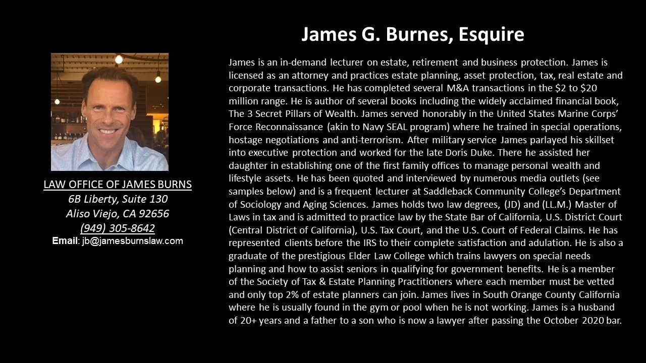 APEG James G. Burnes, Esquire