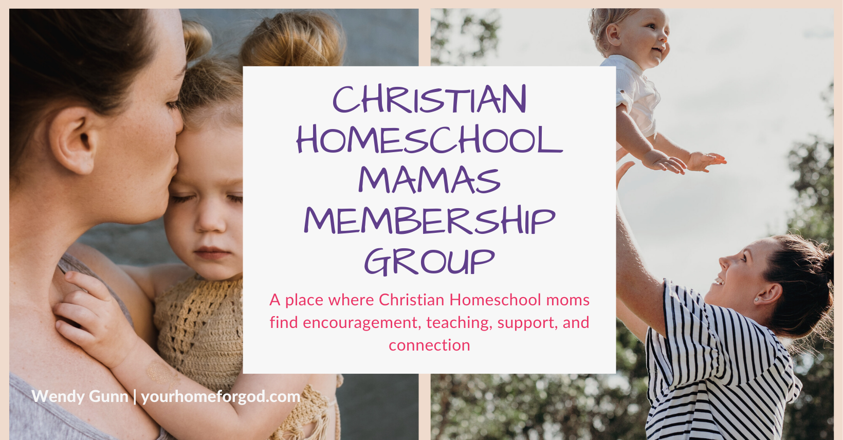 Christian Homeschool Mamas Membership Group | Your Home For God